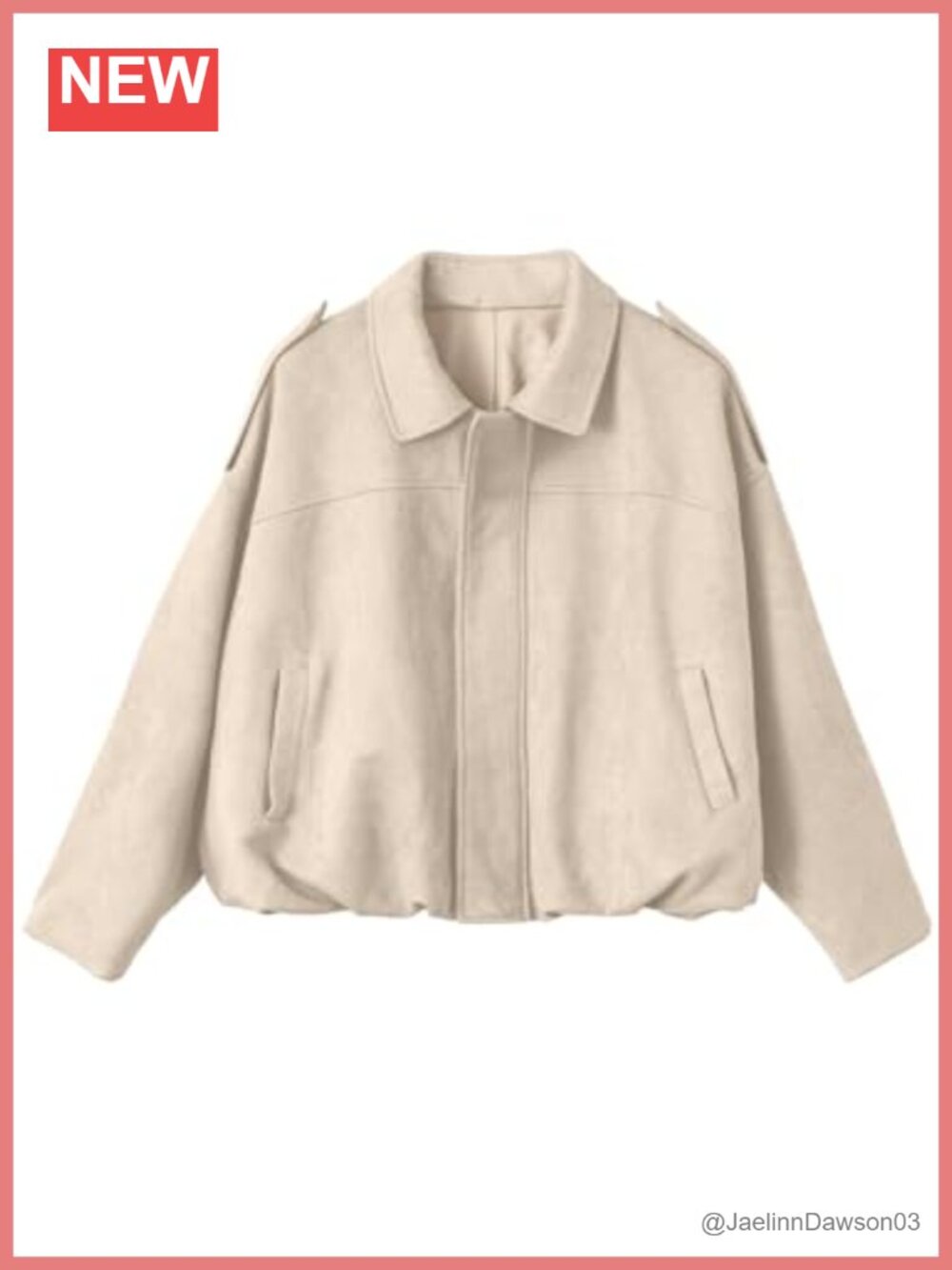 Faux Suede Cropped Bomber Jacket Women Stretch Zip Casual Fall Coat